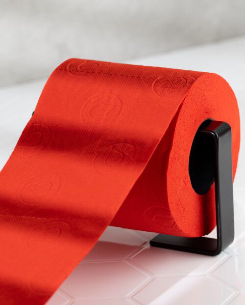 Papier toilette Rouge