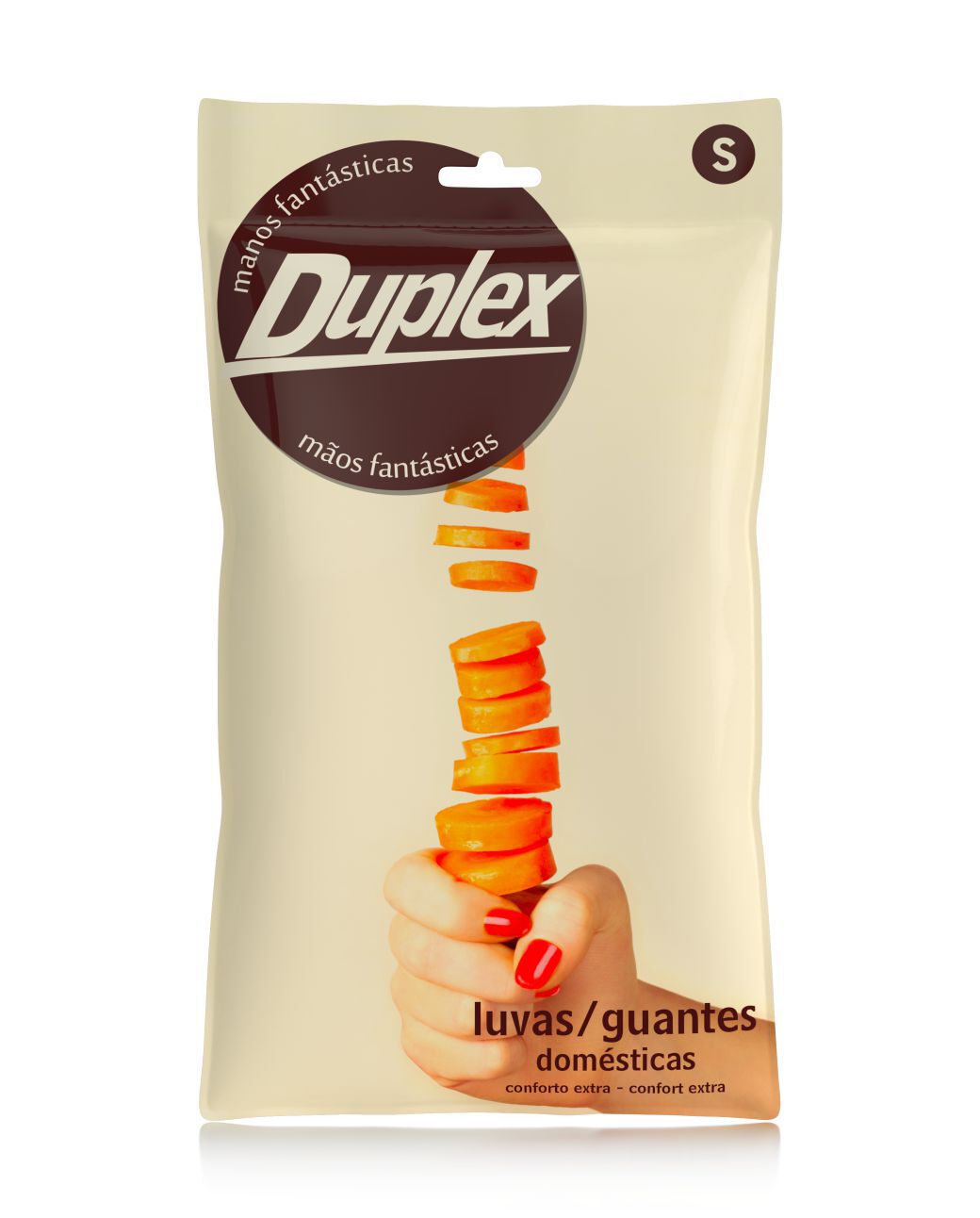 Luvas DUPLEX Dom&eacute;sticas (S)