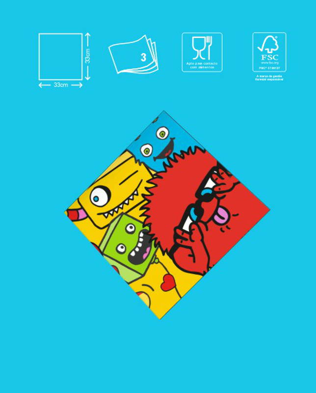 Kids Paper Napkins Kids Paper Napkins