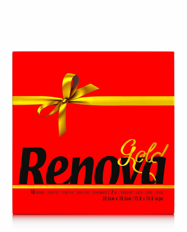 Gold Red Table Napkins x30 Gold Red Table Napkins x30