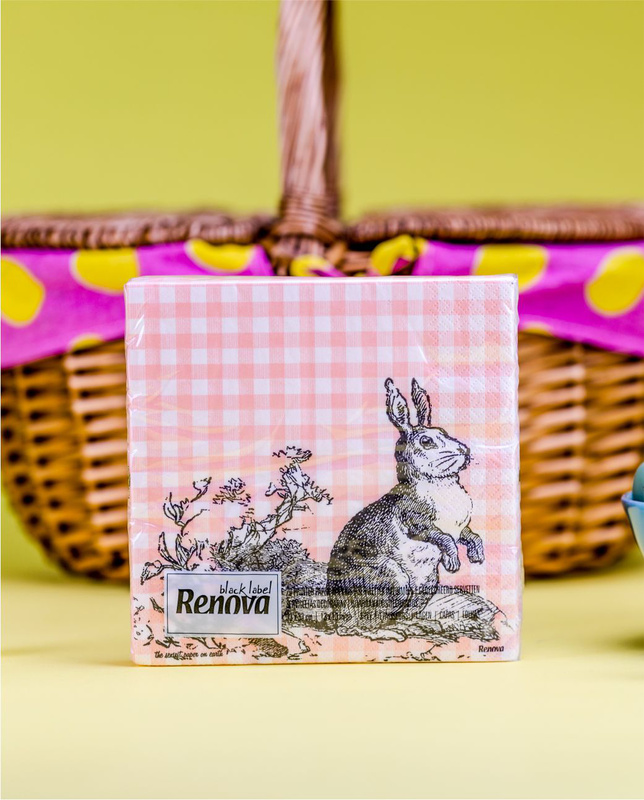 Servilletas Renova Zorro y Conejo de Pascua Servilletas Renova Zorro y Conejo de Pascua