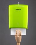 Green Folded Towels Dispenser Green Folded Towels Dispenser