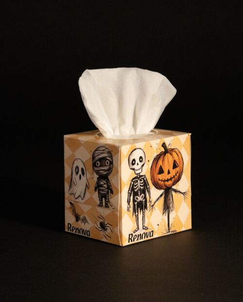 Bundle Pack Halloween Facial Tissues