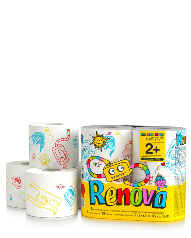 Papel Higiénico Design Kids 4R Papel Higiénico Design Kids 4R