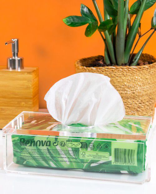 Len&ccedil;os Faciais Renova Essential Soft Pack 200un