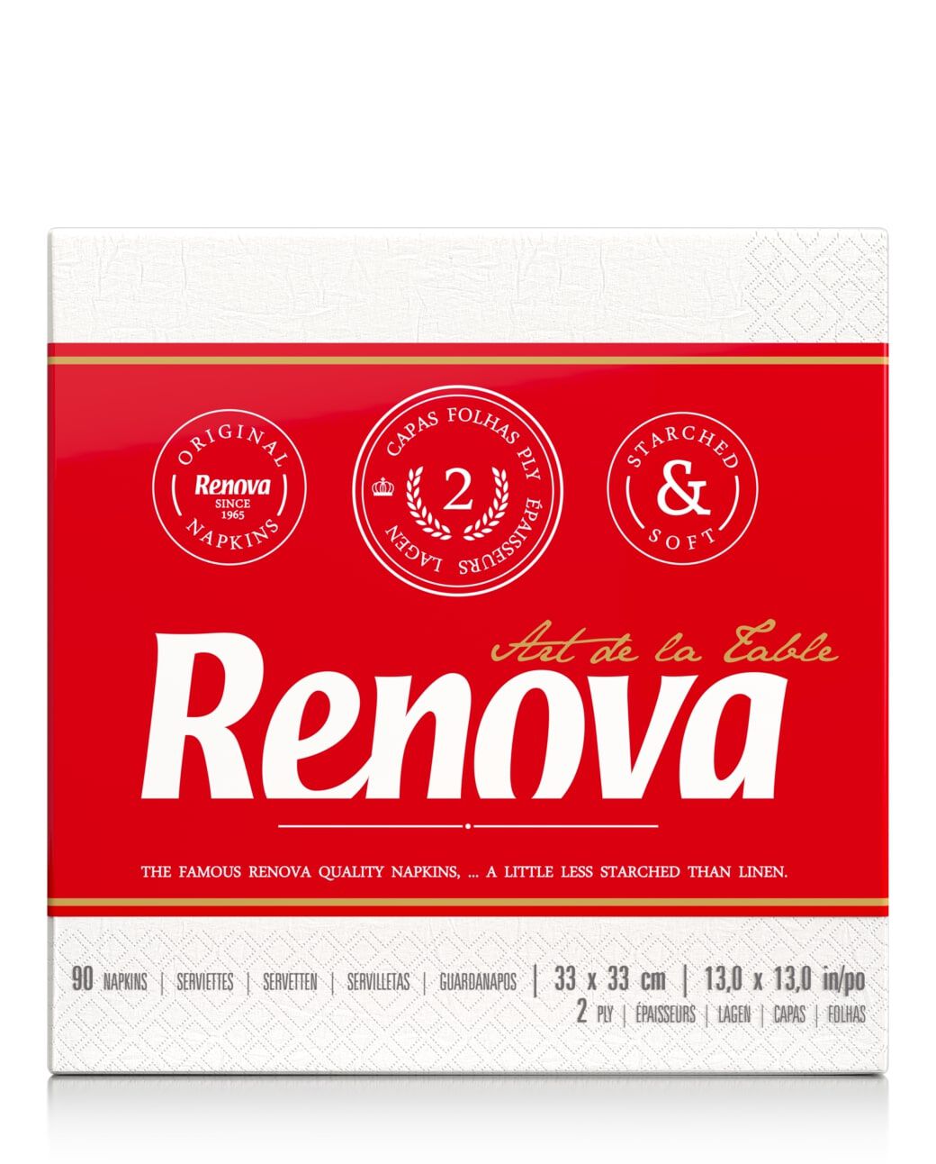 90 Servilletas Art de La Table 2 Capas