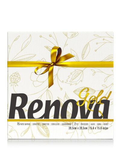 Servilletas Gold Maxi Decorada
