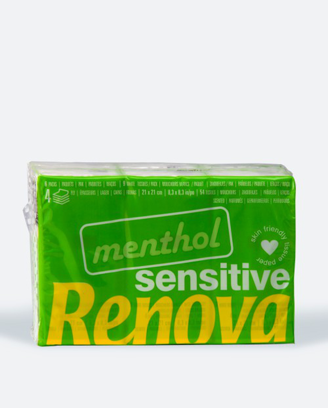 Pañuelos Sensitive Menthol Pañuelos Sensitive Menthol