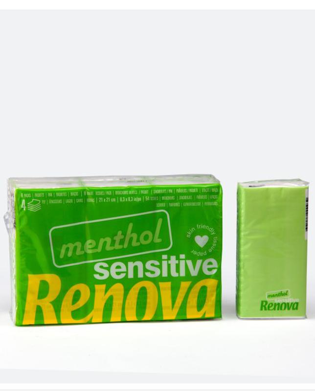 Pañuelos Sensitive Menthol Pañuelos Sensitive Menthol