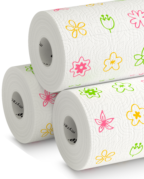 Design Paper Towels Blossom XXL 1R