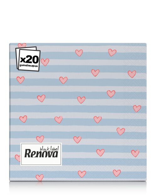 Serviettes Tiny Hearts