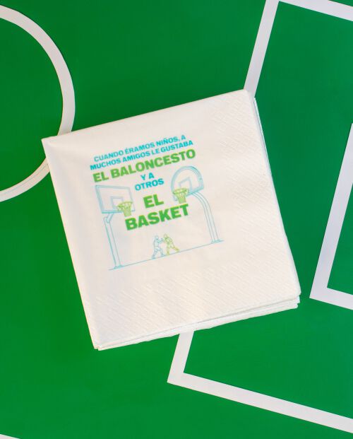 Renova Spanish Football MEMES Paper Napkins
