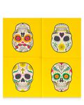 Mexican Skull Paper Napkins Mexican Skull Paper Napkins