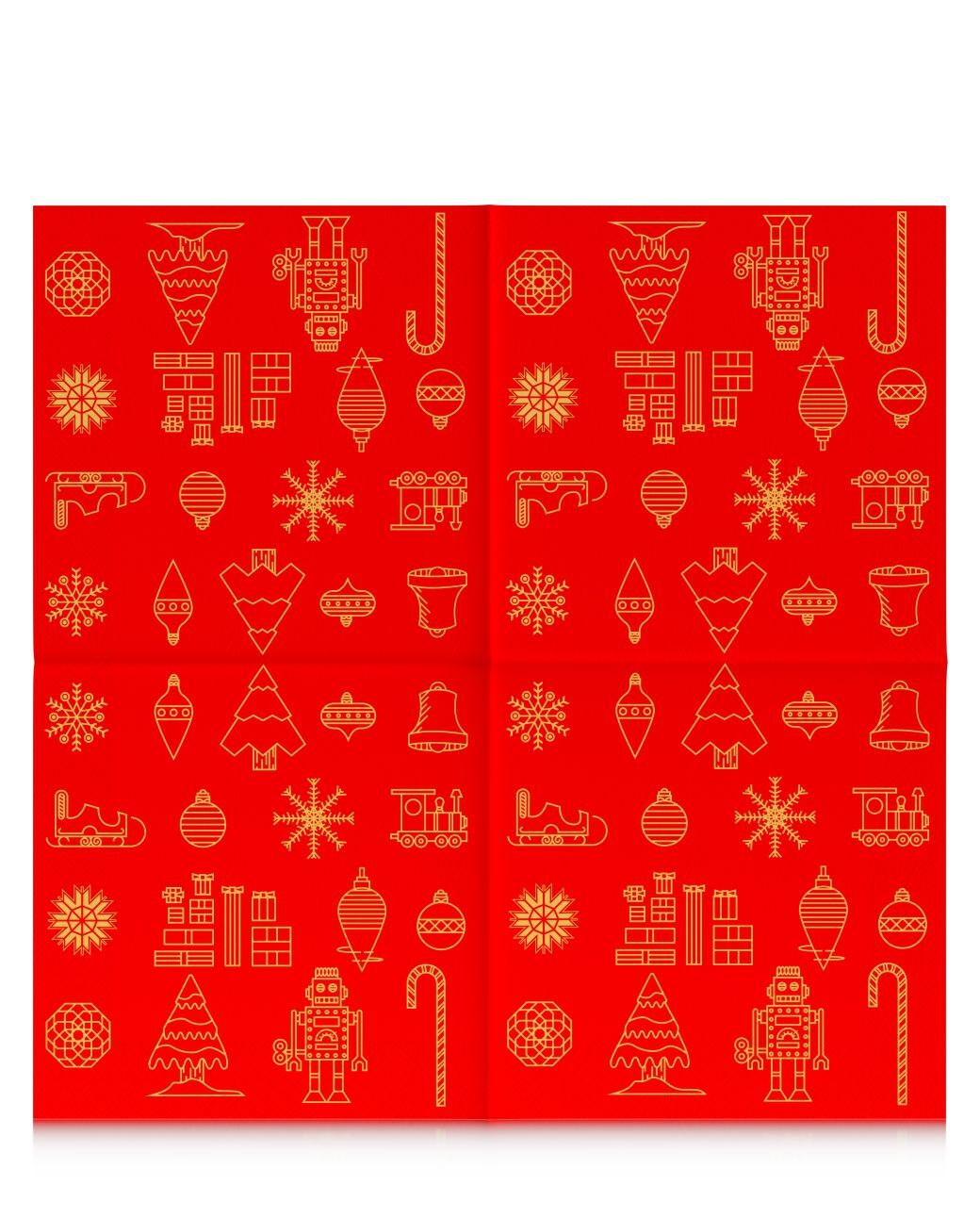 Servilletas Juguetes de Navidad