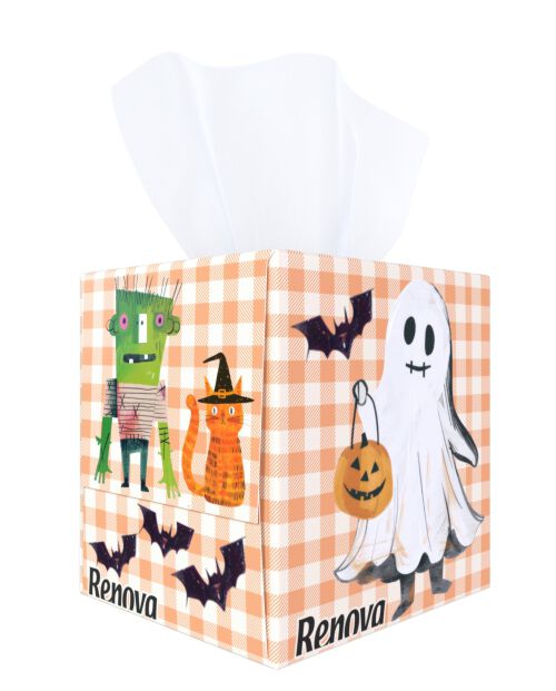 Len&ccedil;os Faciais "Spooky Friends"