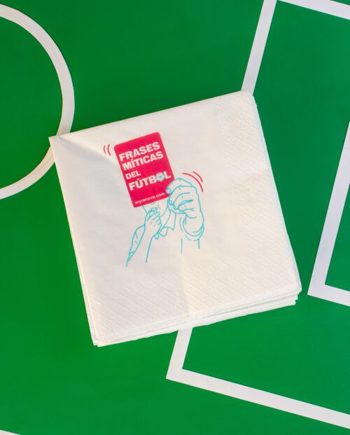 Renova Spanish Football MEMES Paper Napkins