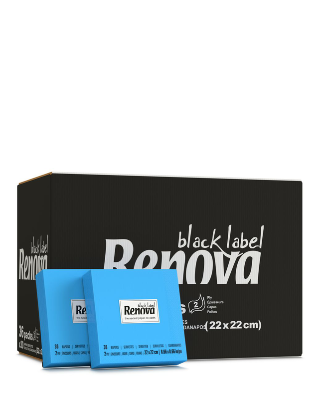 Servilletas Cocktail Azules x36 Servilletas Cocktail Azules x36