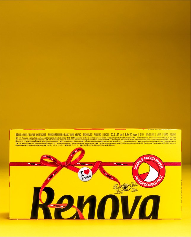 Red & Yellow Facial Tissues Red & Yellow Facial Tissues
