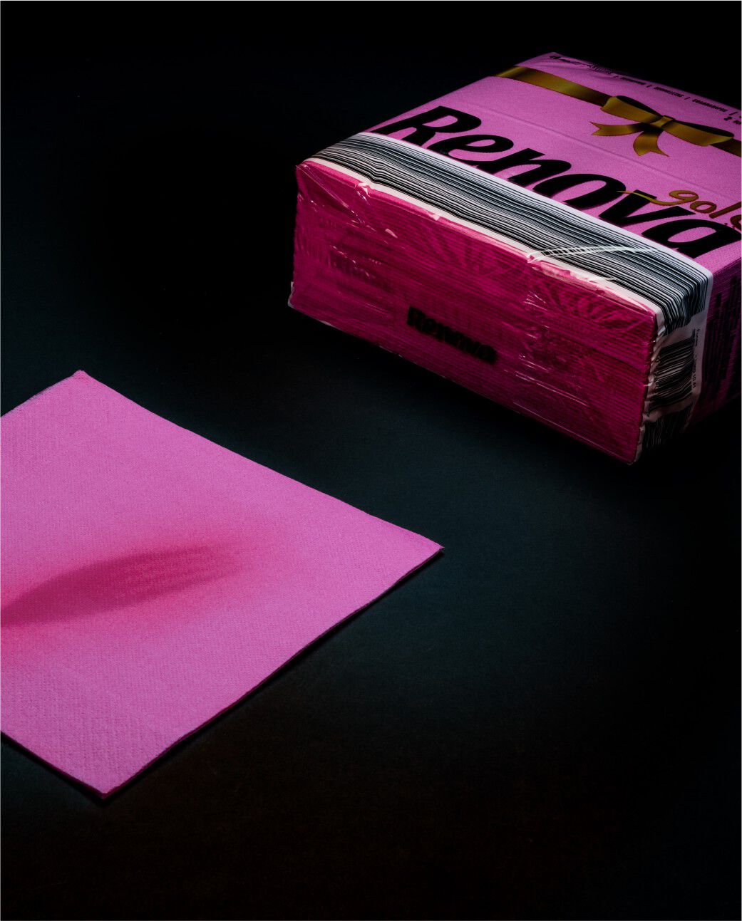 Servilletas Gold Fucsia