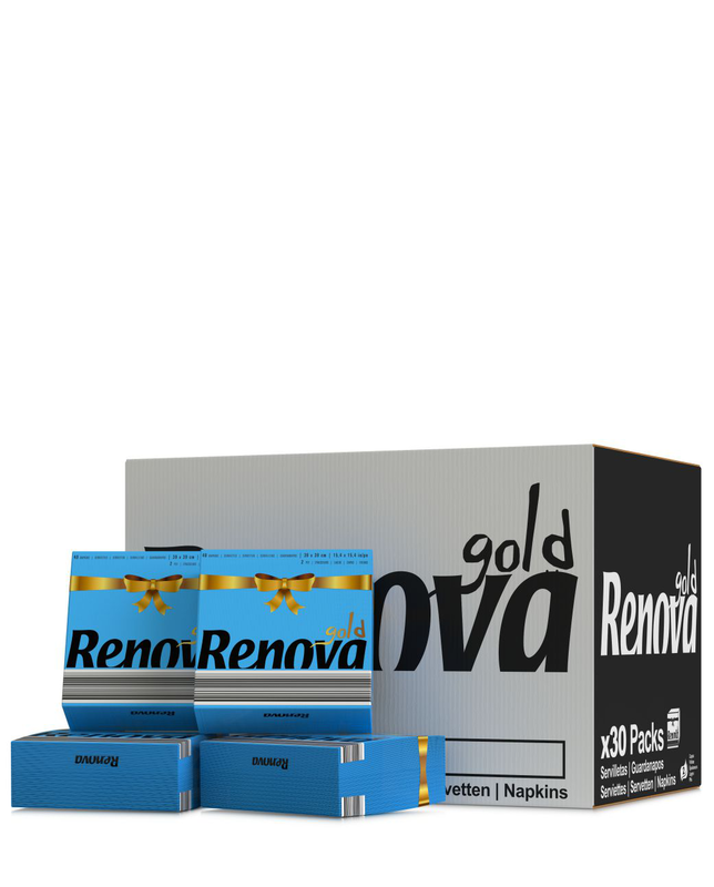 Servilletas Gold Azul Light x30 Servilletas Gold Azul Light x30