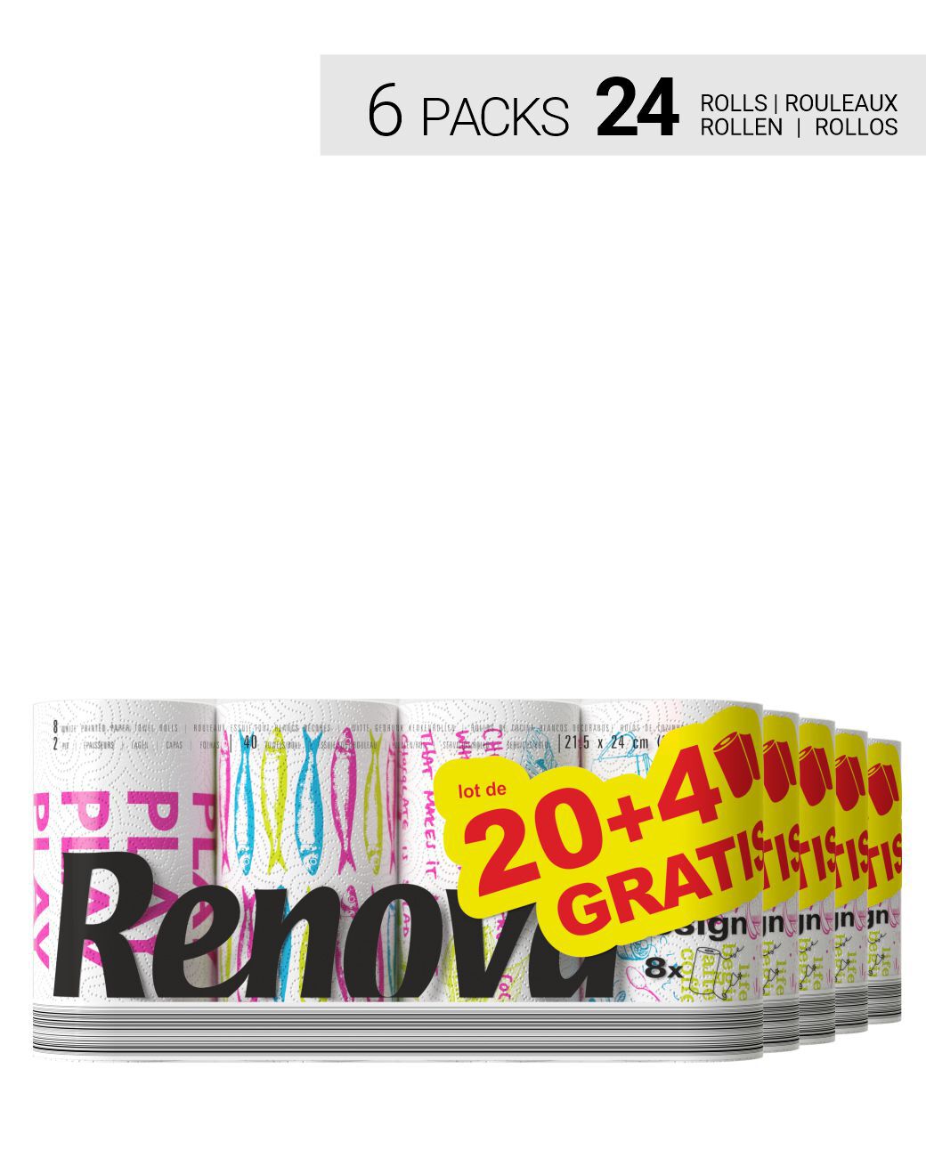 Renova Design 20 +4 Gratis