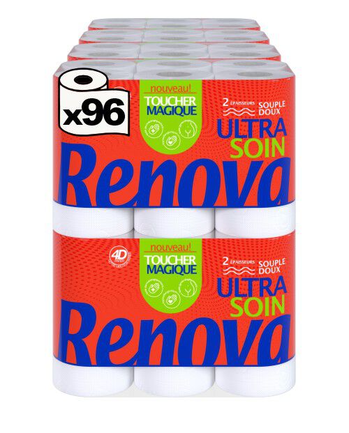 Papier Toilette Toucher Magique Ultra Soin 96R