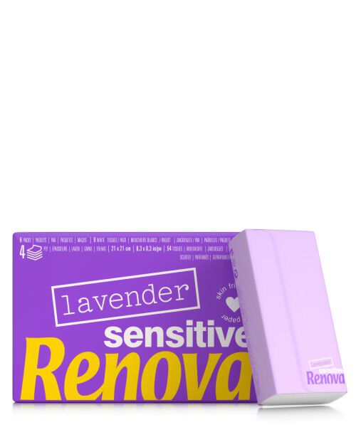 Sensitive Lavender Pocket Tissues