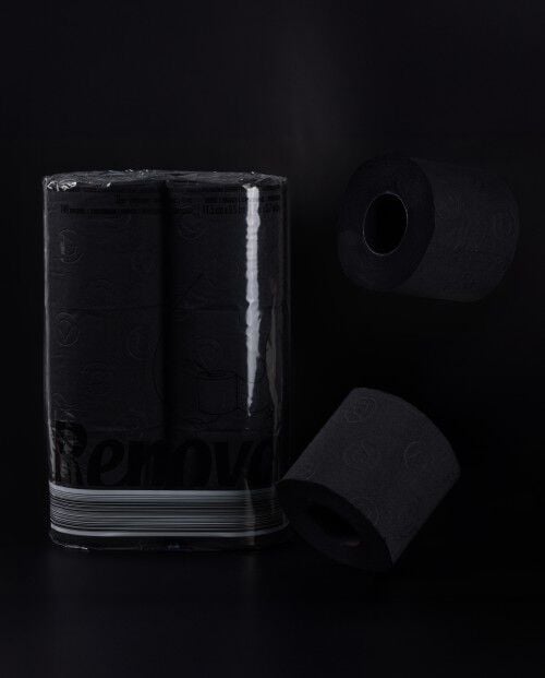 Black Toilet Paper