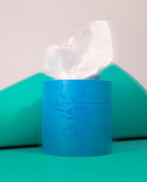 Len&ccedil;os Brancos Caixa Azul