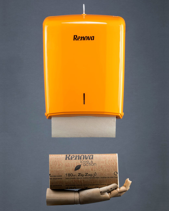 Suporte Toalhas de Mão Laranja Suporte Toalhas de Mão Laranja