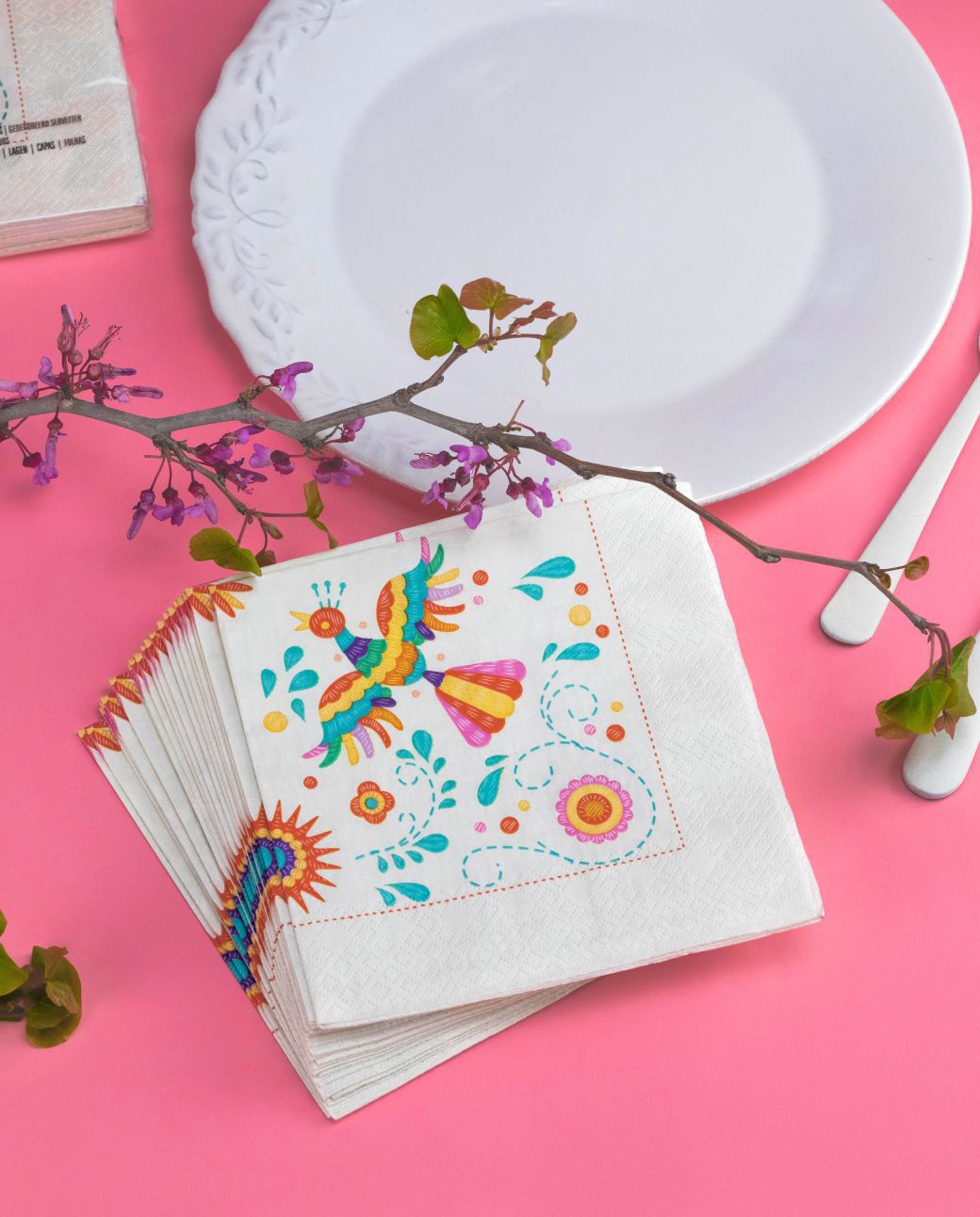 Guardanapos Bird Embroidery