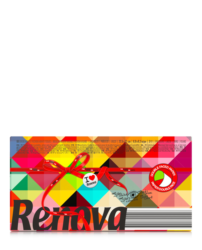 Green & Fuchsia Facial Tissues Green & Fuchsia Facial Tissues