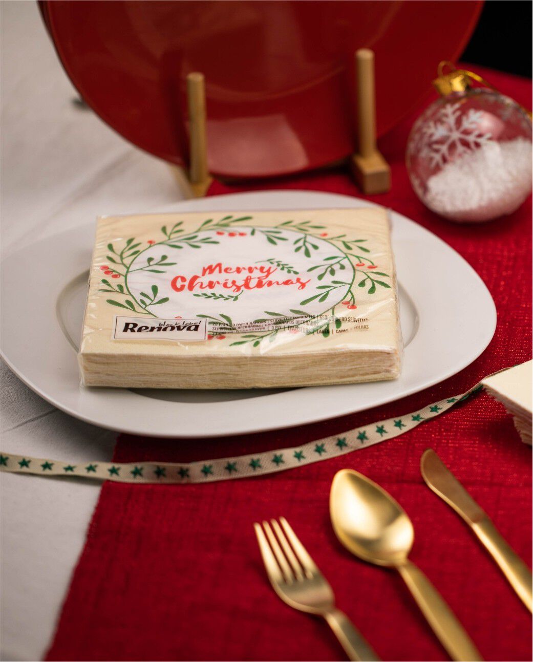 Merry Christmas Paper Napkins