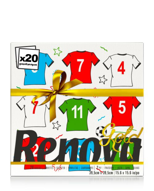 Servilletas Gold Football Tshirts