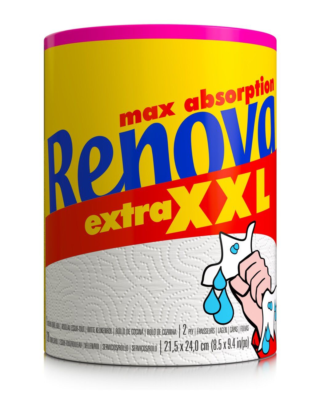 Rolo de Cozinha Maxi Absorption Extra XXL