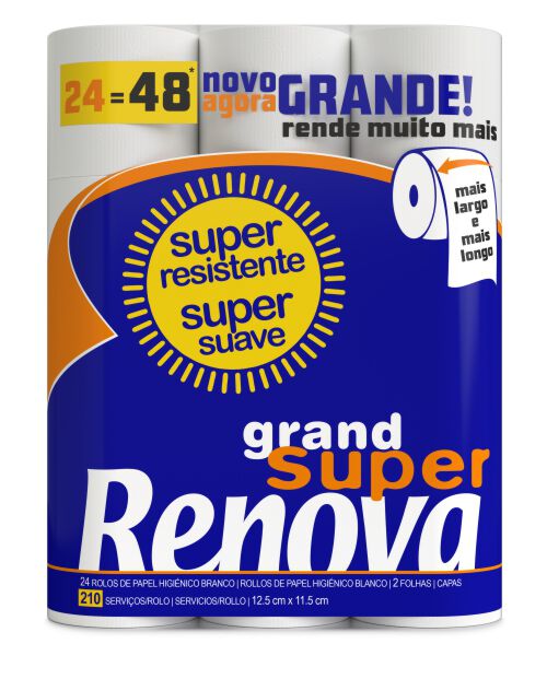 Toilet Paper Grand Super 24=48