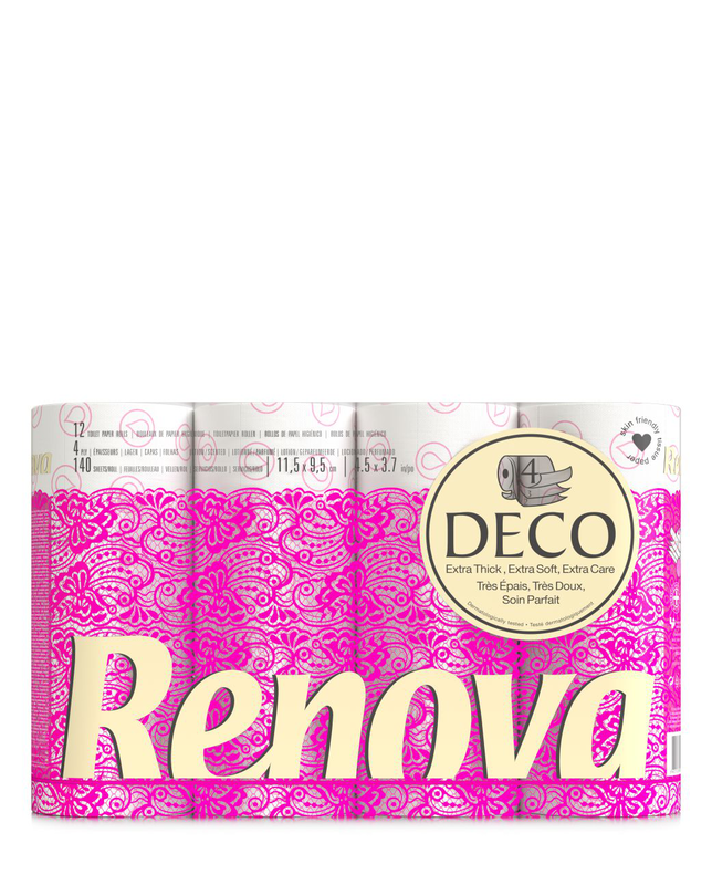 4 Ply Deco Toilet Paper 12R 4 Ply Deco Toilet Paper 12R