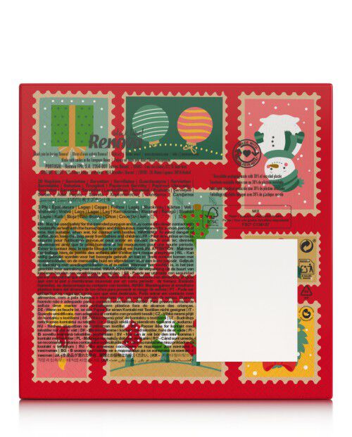 Serviettes Timbres de No&euml;l