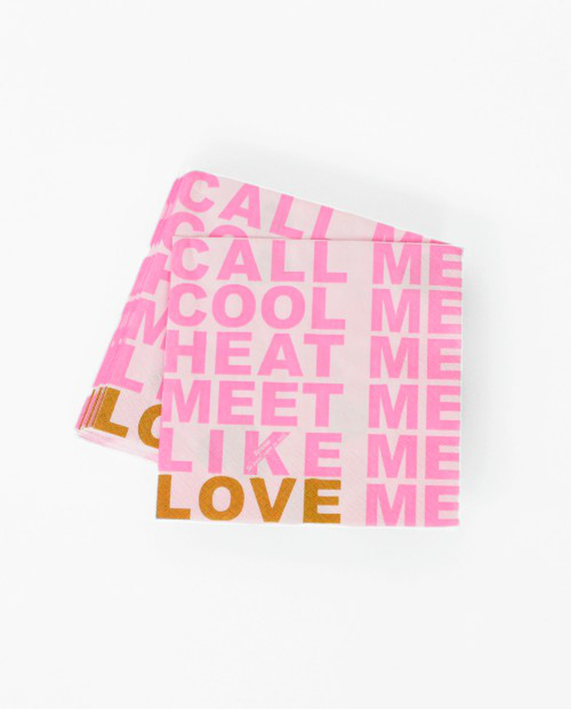 Serviettes Love Me Serviettes Love Me