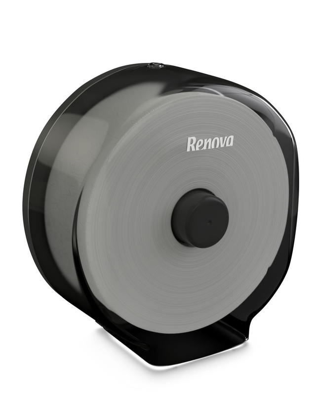 Smokey Grey Jumbo Roll Dispenser Smokey Grey Jumbo Roll Dispenser