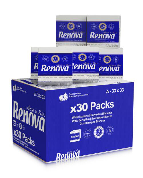 Guardanapos Art de La Table 3 folhas x30