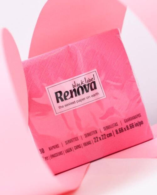 Fucsia Cocktail Napkins