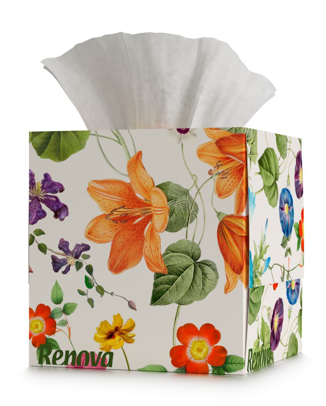 Facial Tissues &ldquo;Floral Enchantment&rdquo;