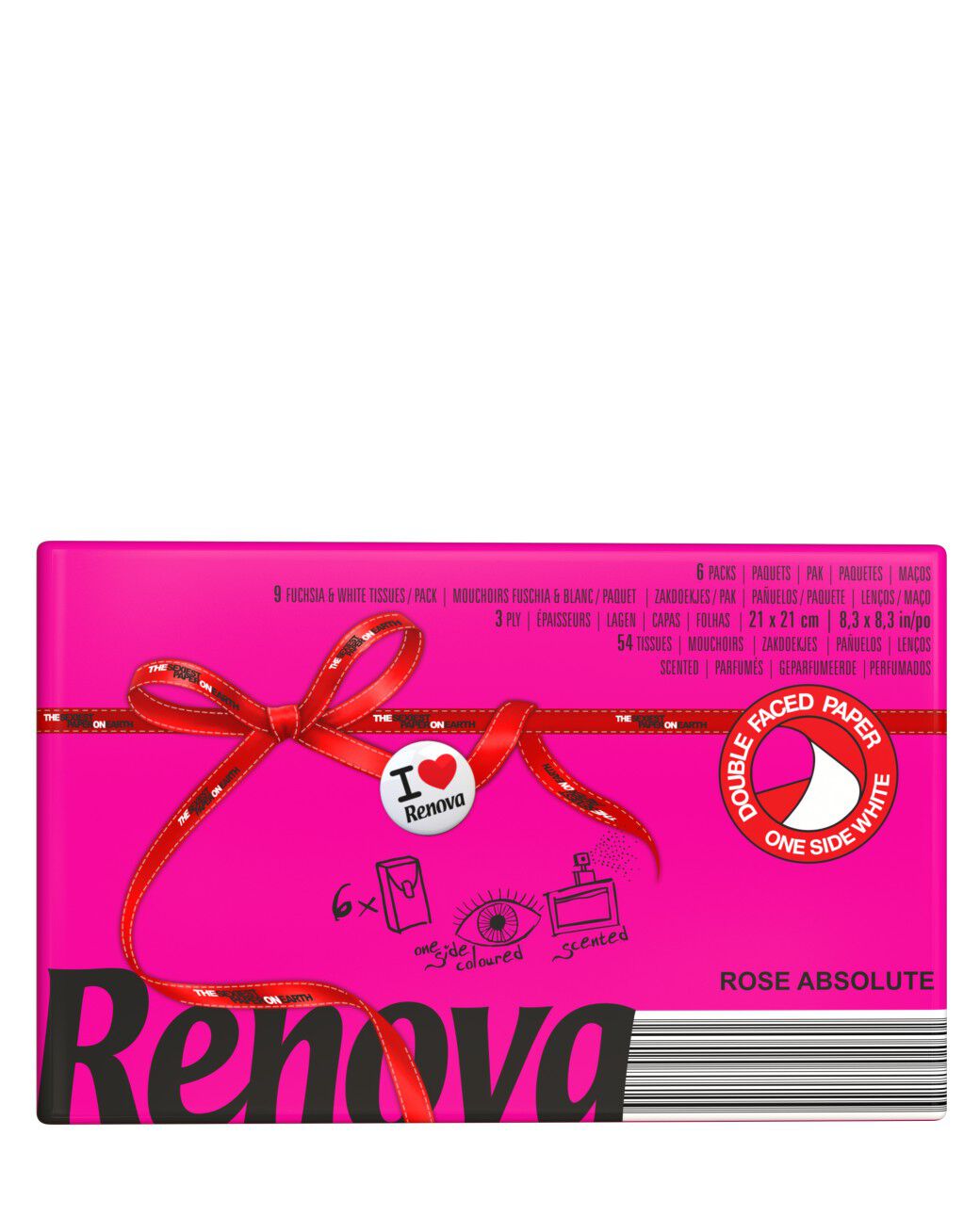 Rose Scented Pocket Tissues