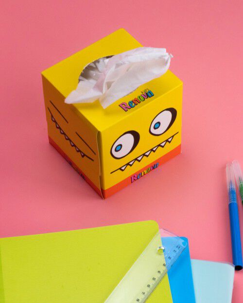 Facial Tissues Kids "Yellow Creature"