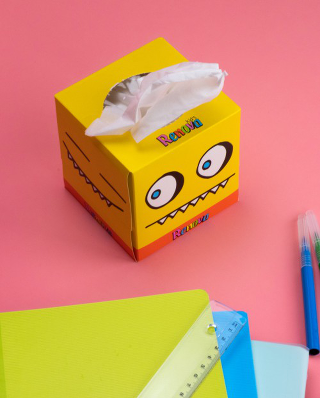 Lenços Faciais Kids "Yellow Creature" Lenços Faciais Kids "Yellow Creature"