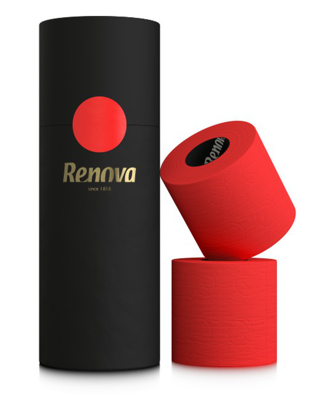 Papel Higiénico Vermelho Gift Pack Papel Higiénico Vermelho Gift Pack
