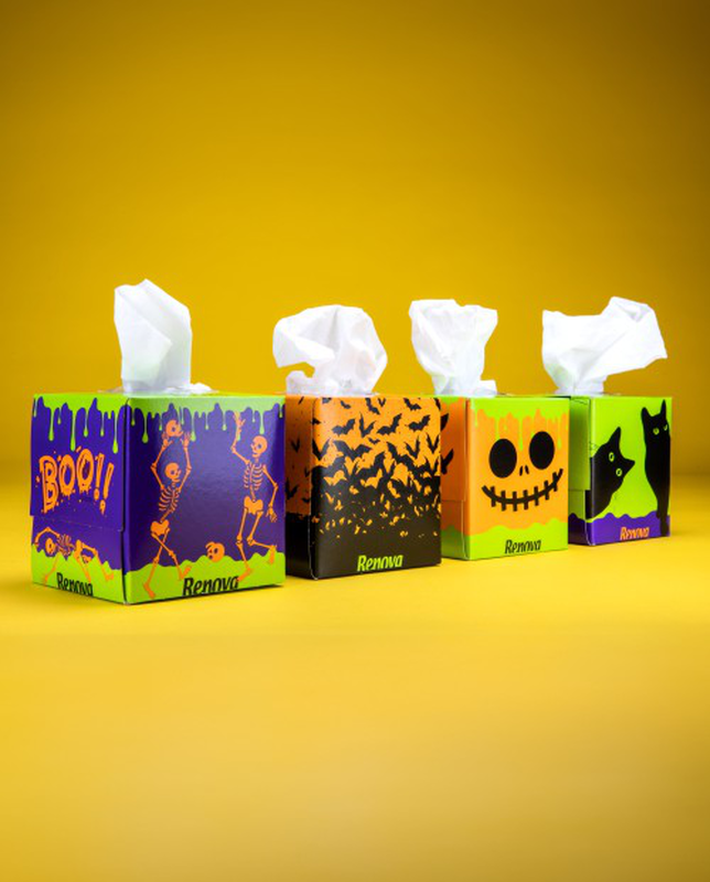 Pañuelos Faciales "Terrifying Bats" Pañuelos Faciales "Terrifying Bats"