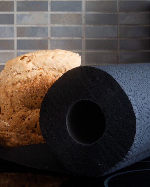 Rolo de Cozinha Preto