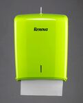 Green Folded Towels Dispenser Green Folded Towels Dispenser